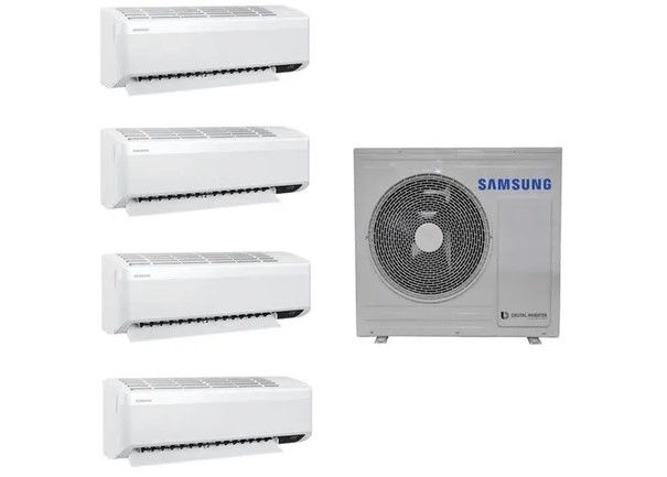 Samsung  2 Adet AJ035TNAPKH 12000 BTU + 2 ADET AJ050TNAPKH 18000 BTU +  FJM (Multi) Dış Ünite 10KW 34.000 BTU