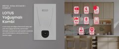TERMOTEKNİK LOTUS 26 KW PREMİX YOĞUŞMALI KOMBİ